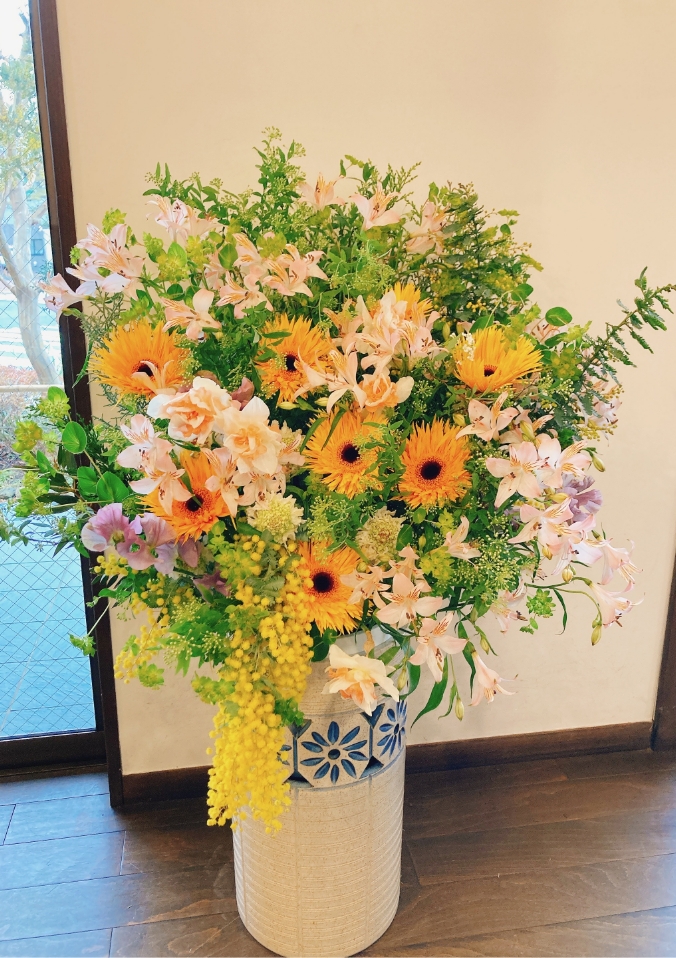 春の活け活け込み